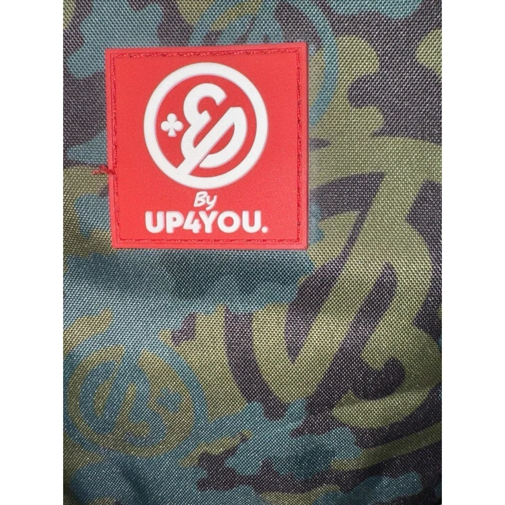 Mochila ENALDINHO YouTuber‎ Laptop 17 Inches Up4you Camo Green Backpack New